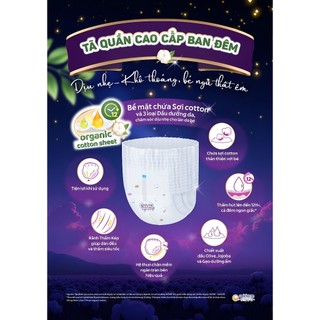 [MUA 2 GÓI TẶNG XE THĂNG BẰNG] Tã Quần Bobby Organic Cao Cấp Cotton Hữu Cơ, Thoáng Khí - Lucie's Mom