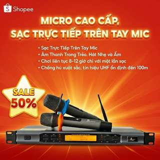 Micro Không Dây JBprosound JA-9 Pin Sạc Trực Tiếp Trên Tay Micro – Tiện Lợi, Chất Âm Trong Trẻo, Hát Nhẹ, Trầm Ấm.