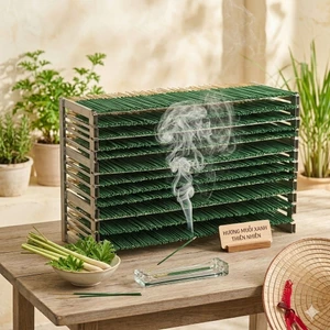 hương đuổi muỗi thảo mộc 100% tự nhiên combo 10 bó