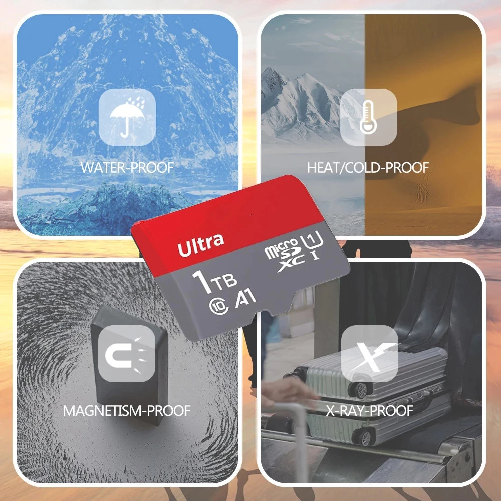SANDISK microSDXC Ultra A1 128GB/256GB/512GB/1TB UHS-I Lớp10 - QUAB/QUAC,bảo hành năm năm.