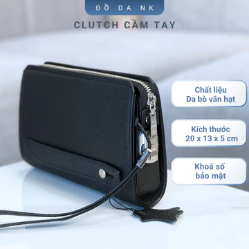 Women's Elegant Genuine Leather Clutch