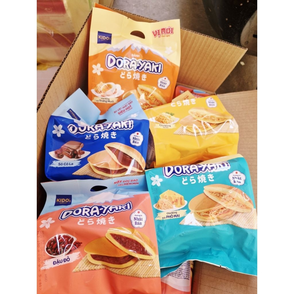 [TẶNG QUÀ HĐ 200K TRỞ LÊN TỪ 05-10.07]Bánh Kido Dorayaki Đậu Đỏ Gói 150G