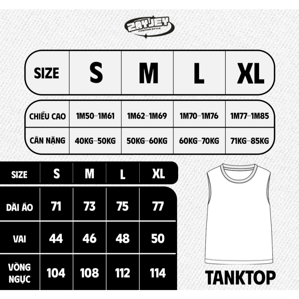 Áo Ba Lỗ Tank Top Họa Tiết Hình Paris Biển Rộng Rãi Thoáng Mát Chất Vải Cotton By Zayjey BL06