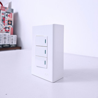 Mặt Nổi 3 - Ổ Cắm Điện 3 Công Tắc / 3 Ổ Cắm TPE - MN3/3OC - MN3/3CT - thietbidienelec68