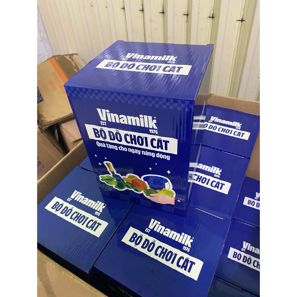 Bộ Đồ Chơi Cát cao cấp đến từ hàng Quà Tặng Vinamilk