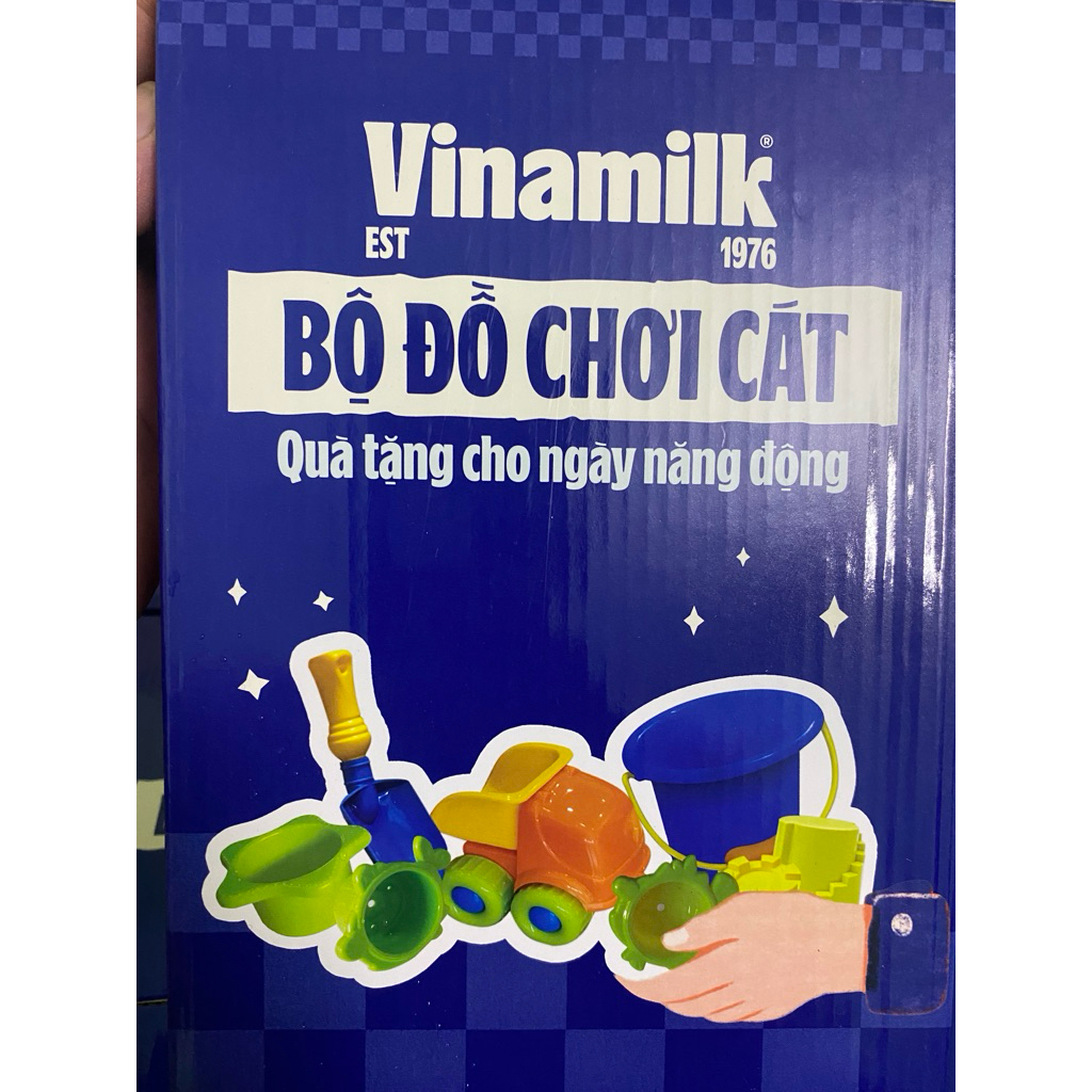 Bộ Đồ Chơi Cát cao cấp đến từ hàng Quà Tặng Vinamilk