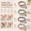 Vòng tay đính cườm tua rua phong cách mới Ping An, phụ kiện thời trang.