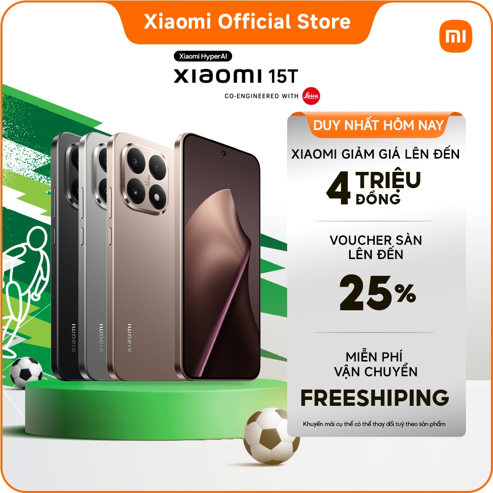 Xiaomi 15T | Thiết kế thân máy bo tròn thanh lịch | Màn hình 6.83" bảo vệ mắt cùng tần số quét 120Hz