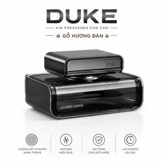 Nước hoa trên xe ô tô Duke - sáp thơm, khử mùi chống say xe, chiết xuất hoàn toàn từ thiên nhiên