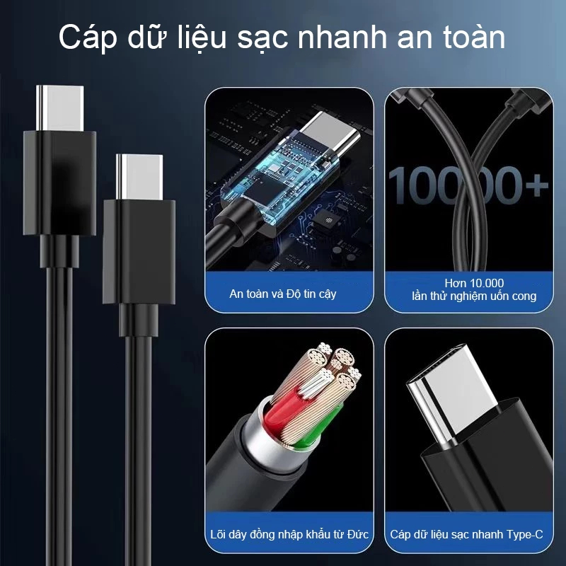 【Bảo hành một năm】Bộ sạc nhanh 45W / 25W Type C Phích cắm siêu nhanh cho Type C Samsung Galaxy S25