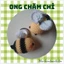 Móc khóa hải cẩu, búp bê thời tiết, gà, ếch, ong mini bằng len handmade - amigurumi - crochet