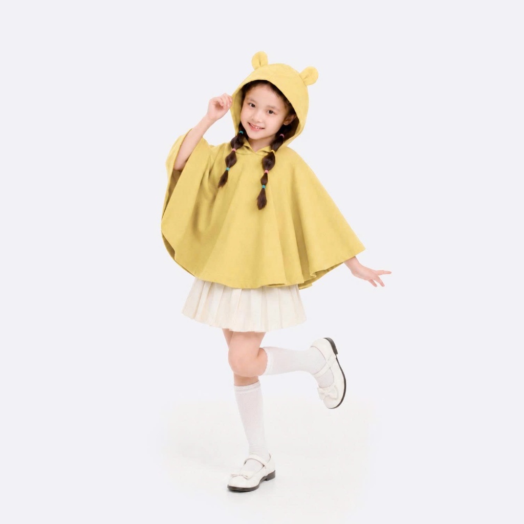 Áo khoác đa năng chống nắng trẻ em TOKYOLIFE tai gấu trang trí đi học đi chơi 40006067