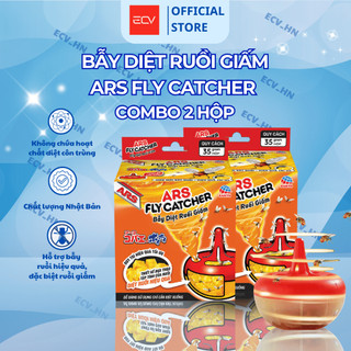 Combo 2 Hộp Bẫy Diệt Ruồi Giấm ARS Fly Catcher – Dẫn Dụ Tiêu Trừ Ruồi Giấm Hiệu Quả