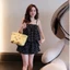 Set Bộ Đũi Bi Áo 2 Dây Bí Phồng Kèm Đai Mix Quần Bí Phồng 2 Lớp - Set đôi Mẹ Và Con Gái