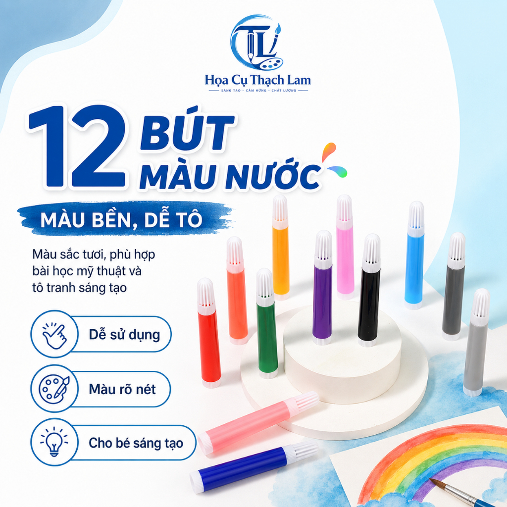 [Cào là có quà]Bộ Bút Màu Size Lớn 150/ 208 Món Kèm Bảng Vẽ Cho Bé Thỏa Sức Sáng Tạo