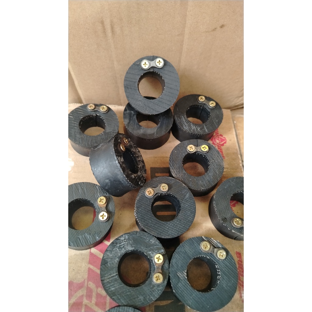 Cao Su Đỡ Sên Gắp Xe Máy Cải Tiến Mới - Con Lăn Đỡ Xích Cao Su Lốp Siêu Bền Dành Cho Xe Số, Xe Độ