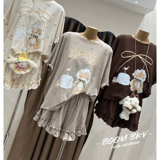 PHẠM THÙY SHOP: SET BỘ ZIP IN HÌNH CHÚ GẤU VÀ BÁNH SINH NHẬT HÀNG COVER