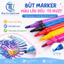 Bộ Bút Màu Size Lớn 150 đến 208 Món Kèm Bảng Vẽ Cho Bé Thỏa Sức Sáng Tạo