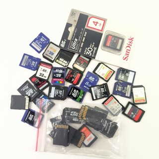 💾 [BÓC MÁY] THẺ NHỚ SD/SDhc/SDxc CŨ – NHIỀU THƯƠNG HIỆU, NHIỀU DUNG LƯỢNG