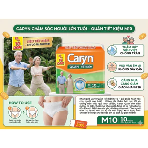 ✨ TÃ QUẦN CARYN TIẾT KIỆM M10 - SIÊU THẤM HÚT, KHÔNG LO HẦM BÍ, THOẢI MÁI VẬN ĐỘNG ✨