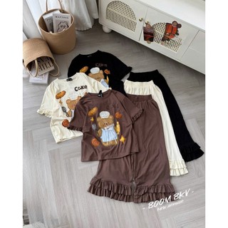 PHẠM THÙY SHOP: SET BỘ ZIP IN HÌNH CHÚ GẤU ĐẦU BẾP CAKE HÀNG COVER
