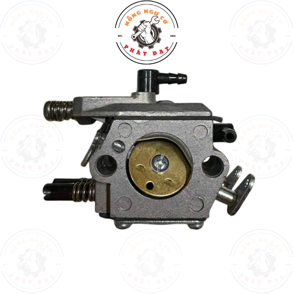 Bình xăng con_Chế hòa khí máy cưa xích 5200, 5800, hãng WLH, máy chạy bốc, tiết kiệm xăng, dễ nổ