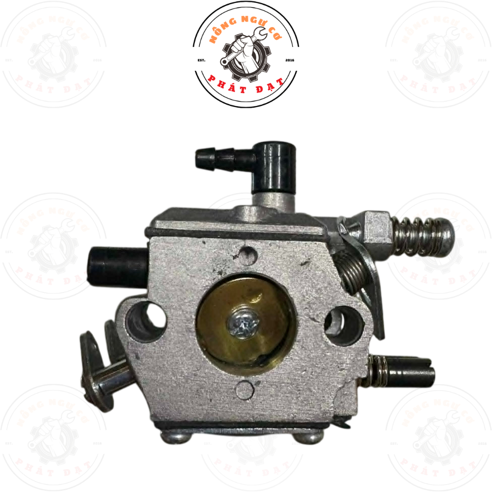 Bình xăng con_Chế hòa khí máy cưa xích 5200, 5800, hãng WLH, máy chạy bốc, tiết kiệm xăng, dễ nổ