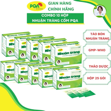 [Combo 10 hộp] Cốm Nhuận Tràng PQA - Hỗ Trợ Giảm Táo Bón, Táo Bón Lâu Ngày, Táo Bón Mạn Tính