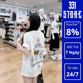 Áo Phông Ch. rom Chất Liệu Cotton Dày Dặn Cao Cấp Hình In Sắc Nét BP43