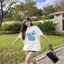 Áo Thun In Hình Chill Viber Đi Biển Keeshy Form Oversize Chất Mịn Nam Nữ Unisex Cotton Cao Cấp
