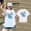 Áo Thun In Hình Chill Viber Đi Biển Keeshy Form Oversize Chất Mịn Nam Nữ Unisex Cotton Cao Cấp