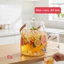 Bình Đựng Nước nhựa Có Vòi 3.5L/5L Đựng Nước Detox, Trà Trái Cây, Bình Nước Để Tủ Lạnh Có Nắp