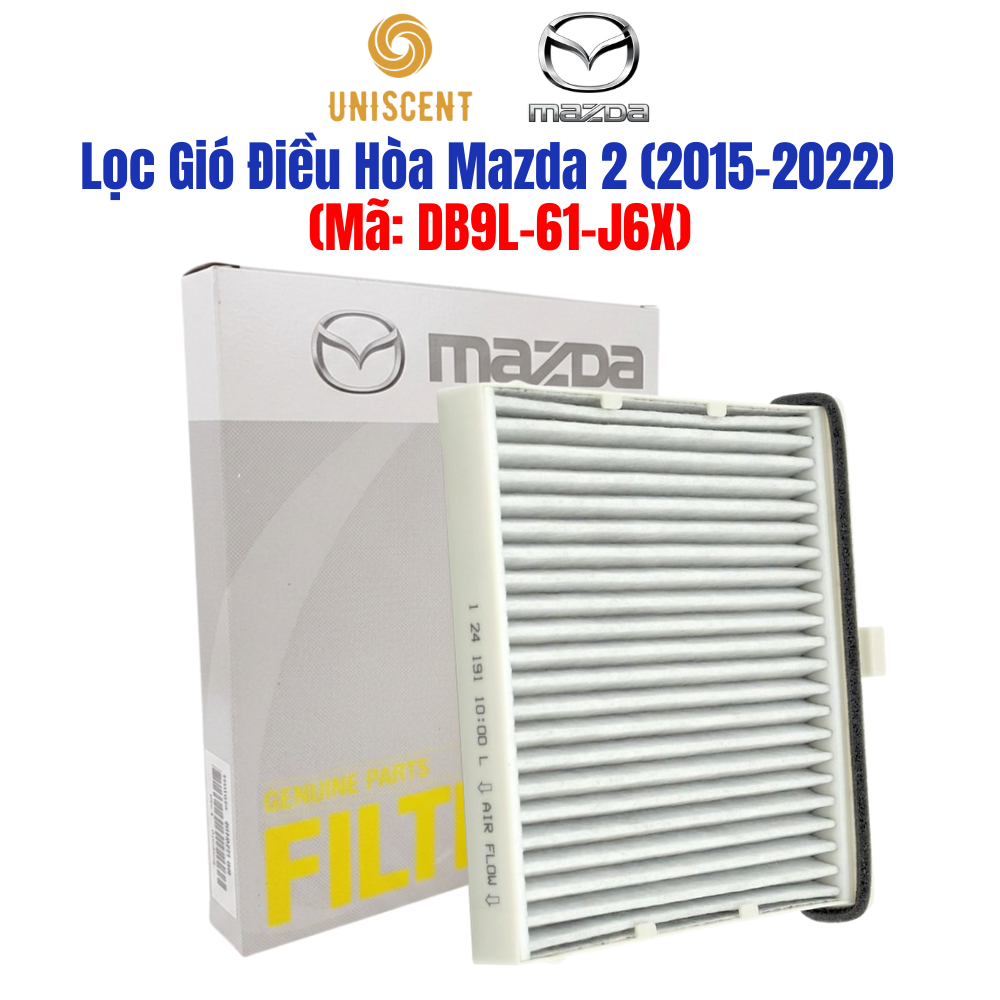 Combo 3 Loại Lọc Mazda 2 (15-24)/ CX3 Lọc Điều Hòa, Lọc Gió Động Cơ, Lọc Nhớt- Chính Hãng OEM