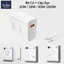 Củ + Cáp Sạc WIWU Essen GaN Hỗ Trợ Sạc Nhanh PD/QC USB-C/ USB-A / IP 20W/30W/65W/200W Cho Smartphone, Laptop