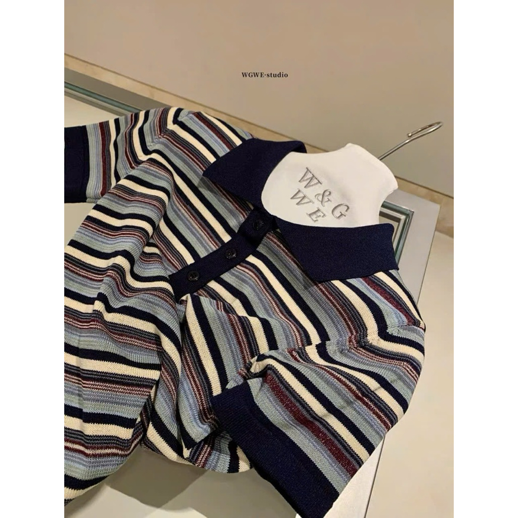 [𝐒𝐮𝐙𝐲] Áo Polo Kẻ WEGE QCCC