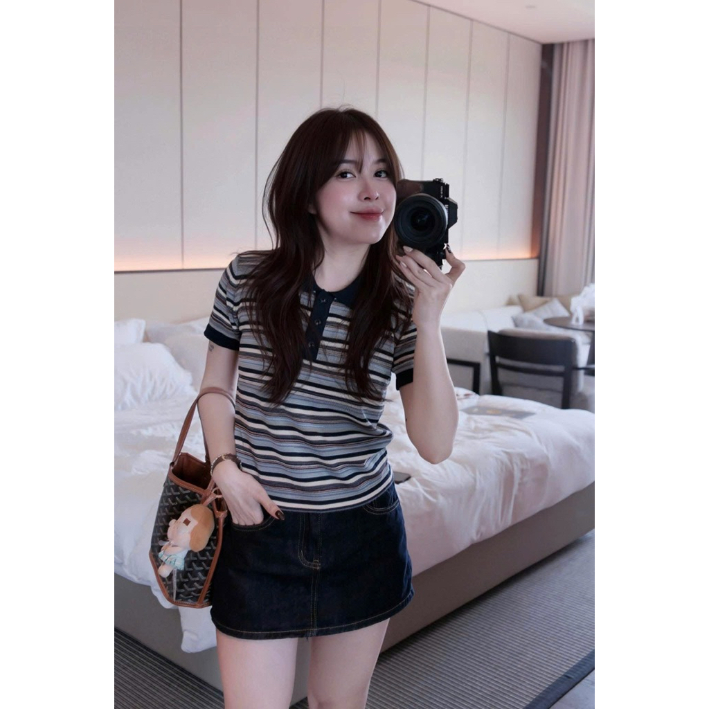 [𝐒𝐮𝐙𝐲] Áo Polo Kẻ WEGE QCCC