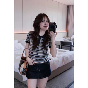 Áo Polo Kẻ WEGE QCCC