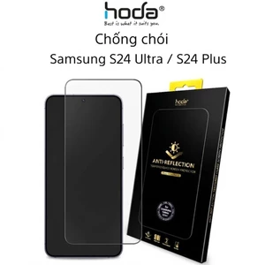Kính Cường Lực HODA Anti-Reflection Chống Chói Vân Tay Nhạy Samsung S24 Ultra / S25 Ultra / S26 Ultra Mượt