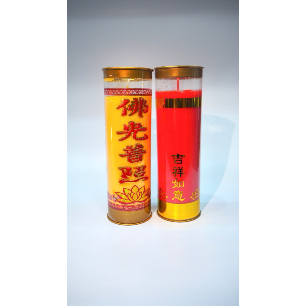 Cặp Đèn Cầy Nến Sáp Bơ Thời Gian Thắp 1 Ngày, 3Ngày, 5 Ngày, 7 Ngày