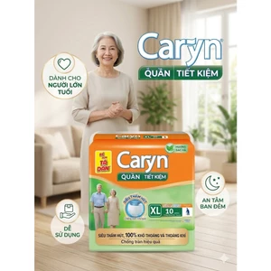 🛒 TÃ QUẦN CARYN TIẾT KIỆM (SIZE XL, GÓI 10 MIẾNG) 🌸 GIẢI PHÁP KINH TẾ - TIỆN LỢI CHO NGƯỜI LỚN TUỔI