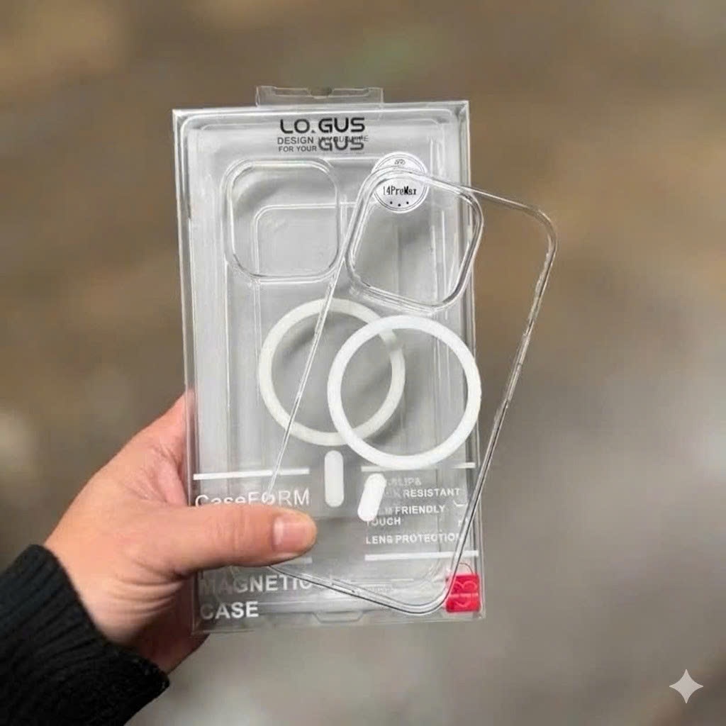 [Chính Hãng] Ốp Lưng Cứng Trong Suốt Likgus PC Cho iPhone 14 Đến 17 Pro Max - Siêu Mỏng Chống Ố, Hỗ Trợ Sạc Magsafe