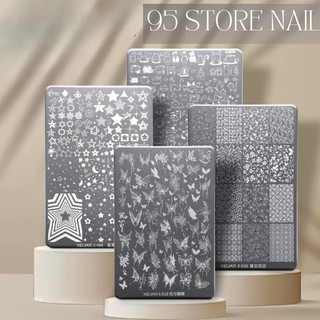 Khuôn in nail - tấm thép in hoạ tiết móng tay nhiều hình dáng