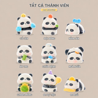 Túi Mù Panda Bean Mini Blind Bag Gấu Trúc Mini Đồ Chơi Dễ Thương Đồ Sưu Tầm Ngẫu Nhiên