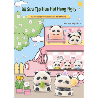 Túi Mù Panda Bean Mini Blind Bag Gấu Trúc Mini Đồ Chơi Dễ Thương Đồ Sưu Tầm Ngẫu Nhiên