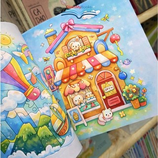 Sách Tô Màu 10.000 Hình Cho Bé Tranh Tô Màu Dễ Thương Giúp Bé Phát Triển Tư Duy & Sáng Tạo