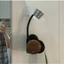 Giá Treo Máy Sấy Tóc Xoay 360° Dán Tường – Rảnh Tay Sấy Tóc, Decor Dễ Thương, Không Khoan Đục