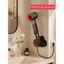 Giá Treo Máy Sấy Tóc Xoay 360° Dán Tường – Rảnh Tay Sấy Tóc, Decor Dễ Thương, Không Khoan Đục