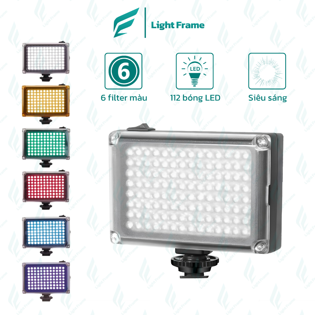 Đèn makeup cầm tay mini FT112 bóng led trợ sáng makeup giúp mịn da