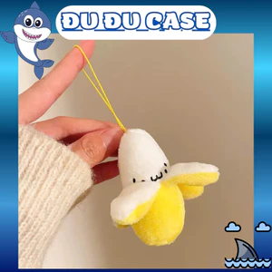 🍌 Móc Khóa Thú Bông Quả Chuối Mini Dễ Thương | Móc Treo Cặp, Túi Xách, Chìa Khóa Kawaii Ngôi Sao Gấu