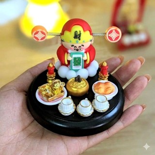 Bàn thờ tròn Thần Tài mini